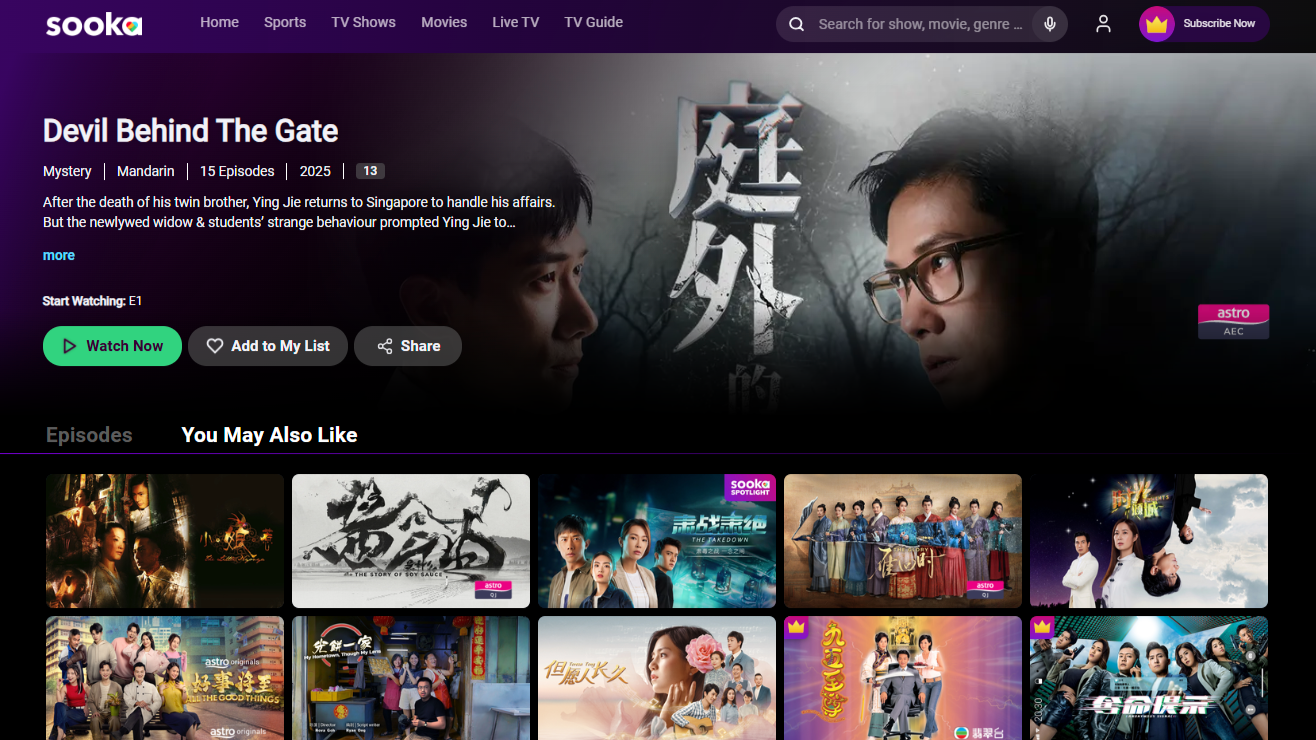 Astro selects ThinkMediaAI to drive user engagement on sooka