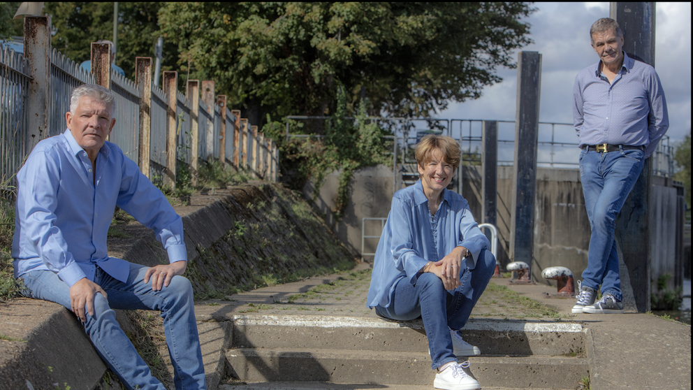 (L-R) Russ Lindsay, Dawn Airey, Nigel Hall