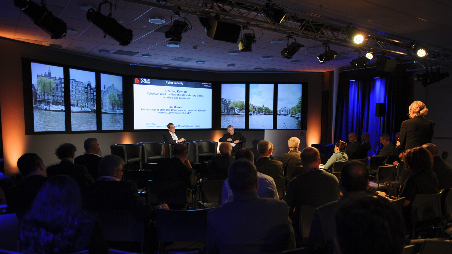 The C-Tech Cyber Security event at IBC2017